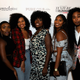 Influencers LaToya Fulmote, Avielle Amor, Tyla Lauren, Courtney Stradford and Giovanni Ferrer attend “Texture on the Runway,” presented by NaturallyCurly, on Sept. 7, 2017, in New York City. (Rabbani and Solimene Photography/Getty Images for NaturallyCurly)